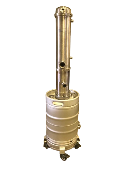 Modular Stainless Steel Cold Trap with 50L Receiving Vessel