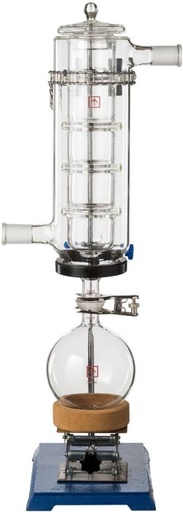 [GEN - T1-2440] Ai Large Chamber T1 Glass Vacuum Cold Trap with 24/40 Joints