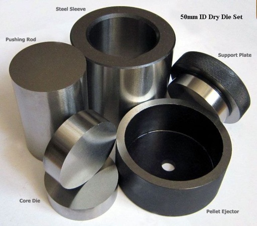 [GEN - SDS50] 50mm Diameter ID Dry Pressing Die Set